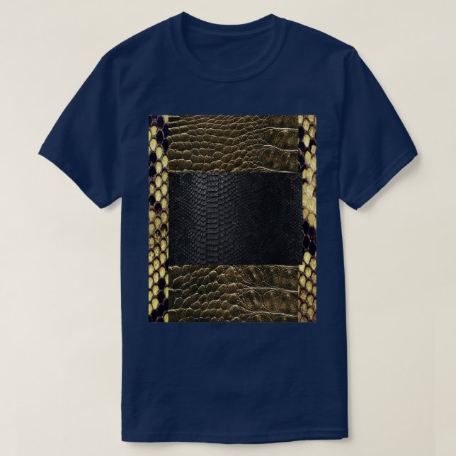 Snake Skins Mode Struktur Photo Design T Shirt (Design framsida)