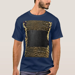 Snake Skins Mode Struktur Photo Design T Shirt