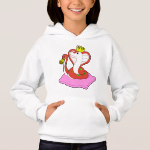 Snake som Kung med Krona T Shirt
