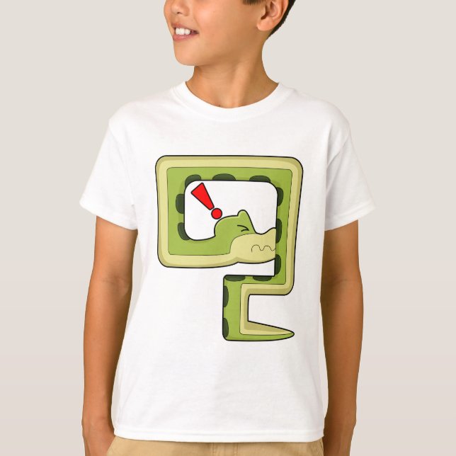 Snake-spel T Shirt (Framsida)