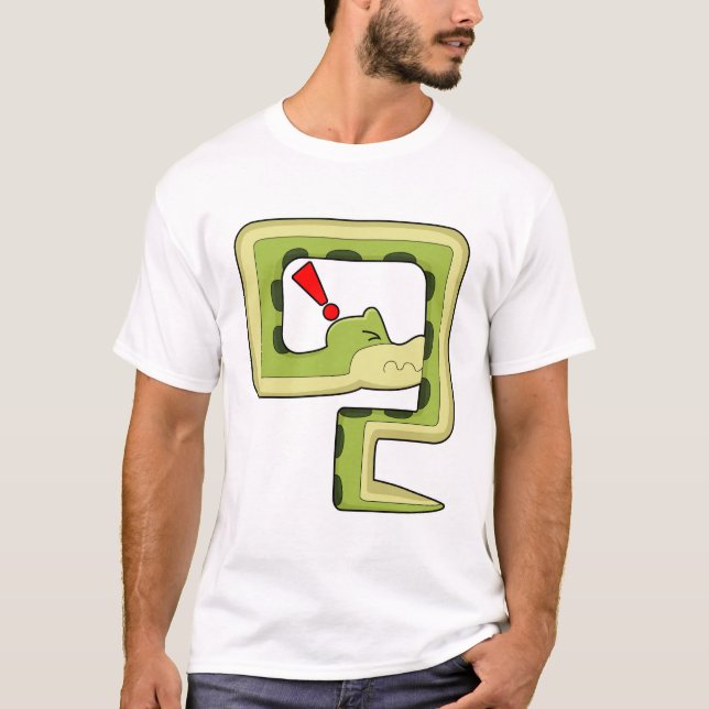 Snake-spel T Shirt (Framsida)