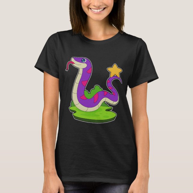 Snake Star T Shirt (Framsida)