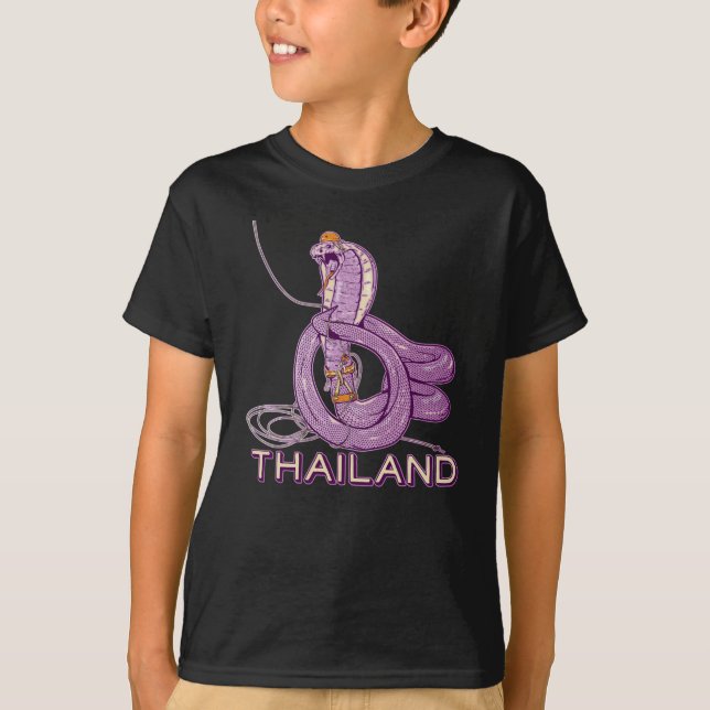 Snake Sten klättrade i Thailand T Shirt (Framsida)