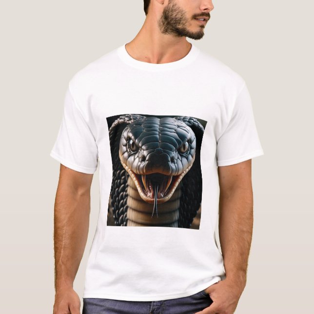 Snake T Sirt Shirt (Framsida)