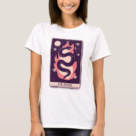 Snake Tarot Card T Shirt