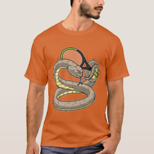 Snake Tennis Tennis racket T Shirt