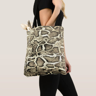 "Snake" Tote Bag Tygkasse