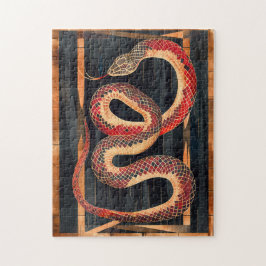 Snake Totem – Transformative Deco Symbol Pussel