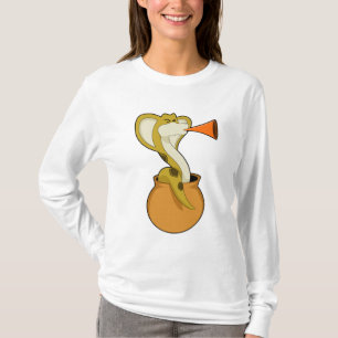 Snake Trumpet Music T Shirt