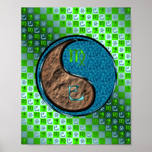 Snake våg & Vatten Poster