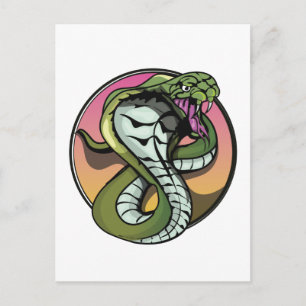 Snake Vykort