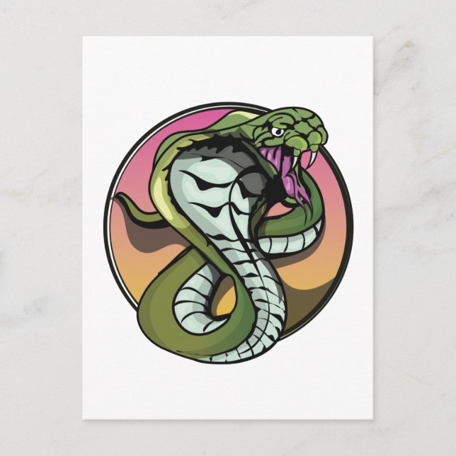 Snake Vykort (Framsida)