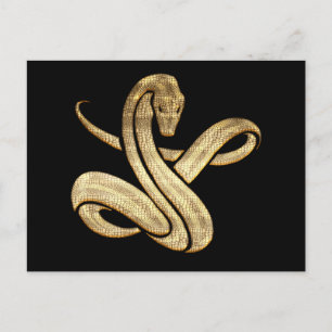 Snake Vykort