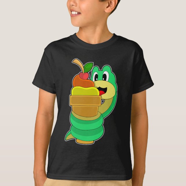 Snake Waffle glass T Shirt (Framsida)