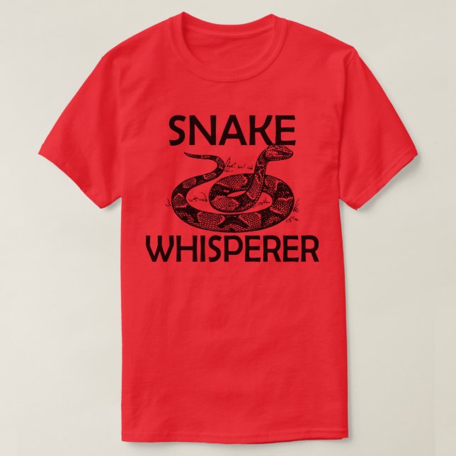 Snake Whisperer T Shirt (Design framsida)