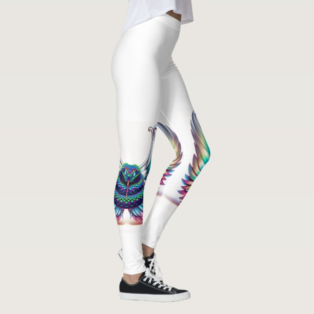 Snake & Wings Leggings (Höger)