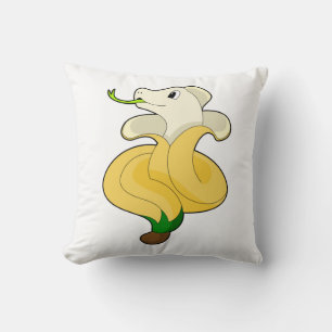 Snake with Banana Kudde