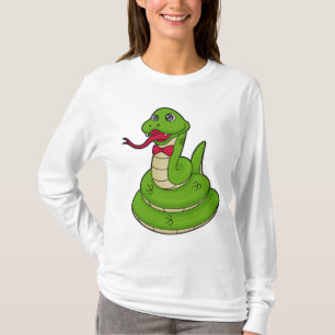 Snake with Bow tie T Shirt