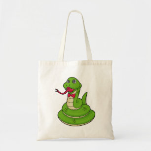 Snake with Bow tie Tygkasse