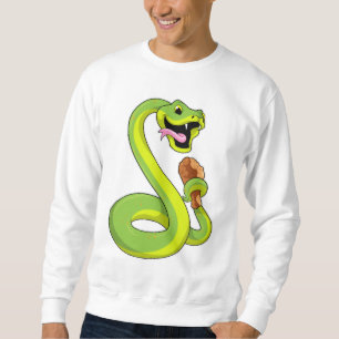 Snake with Chicken Lång Ärmad Tröja