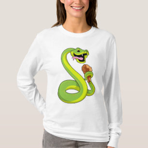 Snake with Chicken T Shirt