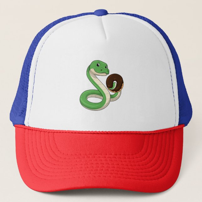 Snake with Donut Keps (Framsida)