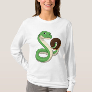 Snake with Donut T Shirt