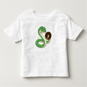 Snake with Donut T Shirt