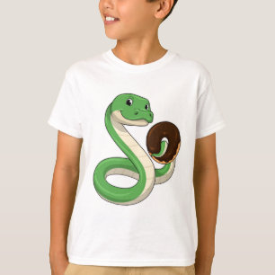 Snake with Donut T Shirt