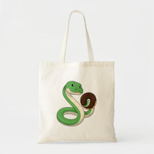 Snake with Donut Tygkasse