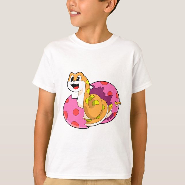 Snake with Egg T Shirt (Framsida)
