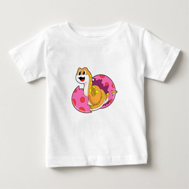 Snake with Egg T Shirt (Framsida)