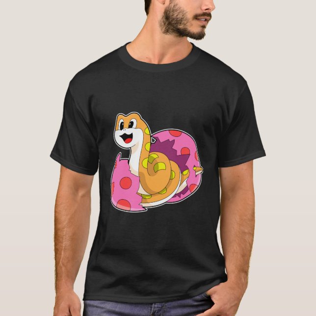 Snake with Egg T Shirt (Framsida)