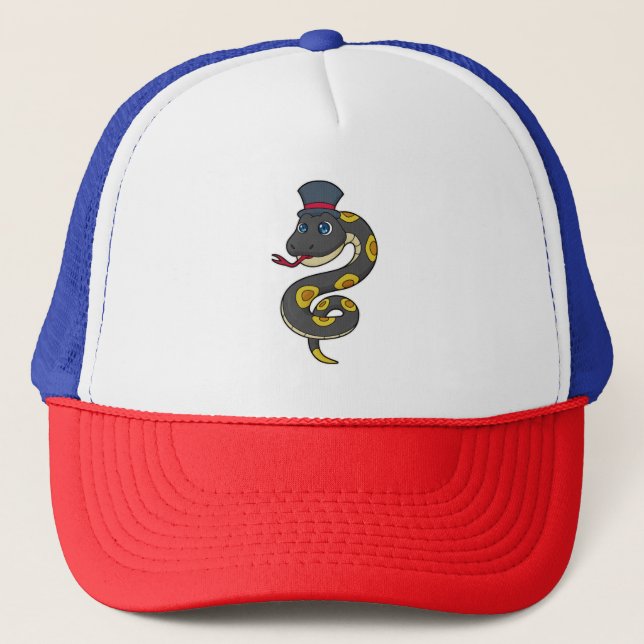 Snake with Hat Keps (Framsida)
