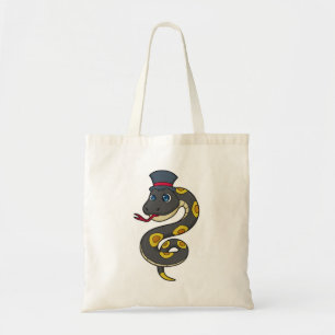 Snake with Hat Tygkasse