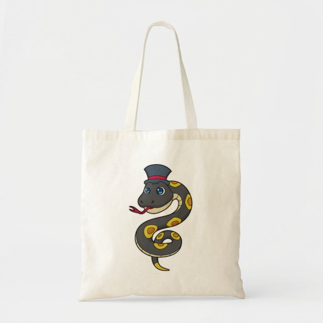 Snake with Hat Tygkasse (Framsidan)