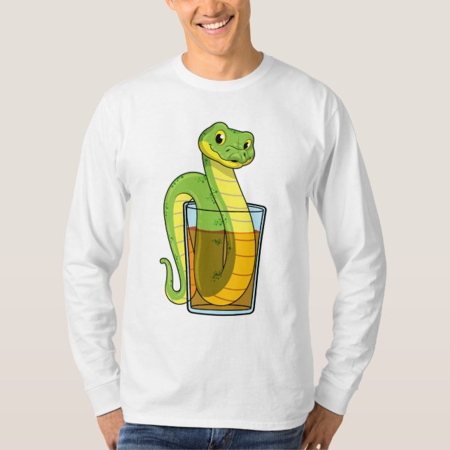 Snake with Juice T Shirt (Framsida)