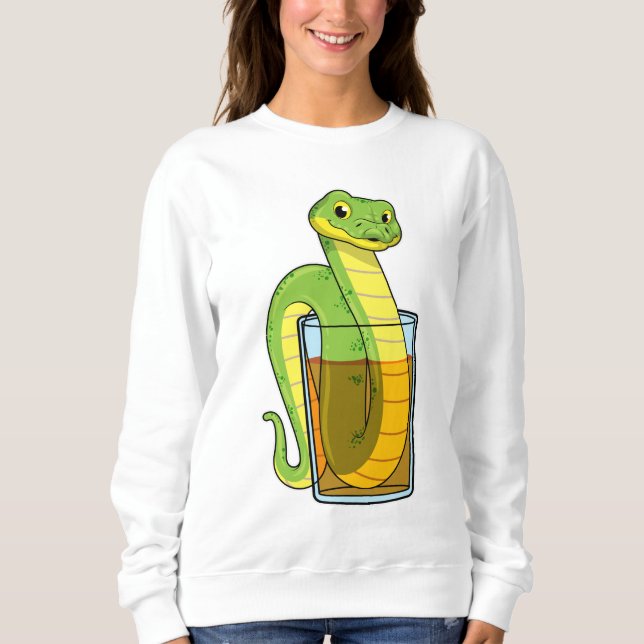 Snake with Juice T Shirt (Framsida)