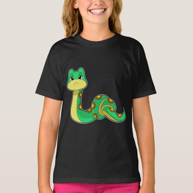 Snake with Knot T Shirt (Framsida)