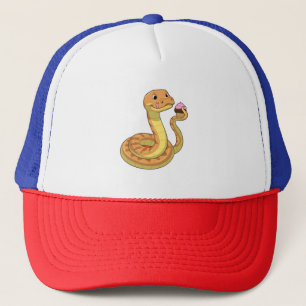 Snake with Muffin Keps