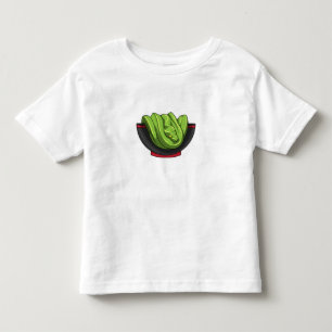 Snake with Ramen Bowl T Shirt