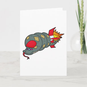 Snake with Rocket Kort
