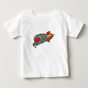 Snake with Rocket T Shirt