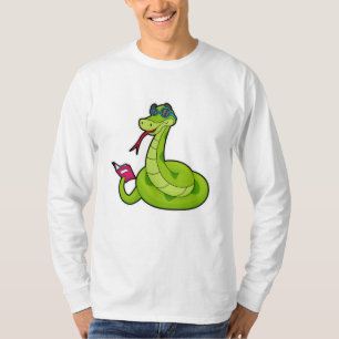 Snake with Sunglasses & Bok T Shirt