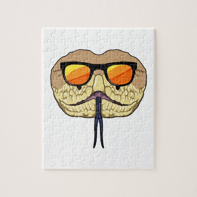 Snake with Sunglasses Pussel (Vertikal)