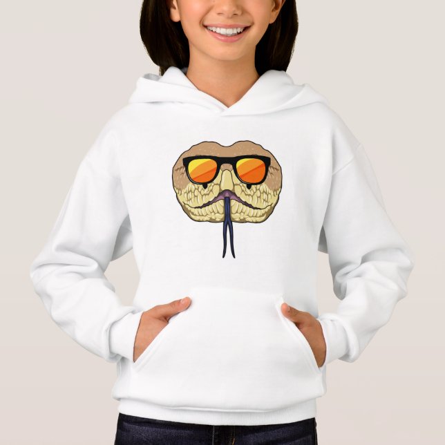 Snake with Sunglasses T Shirt (Framsida)