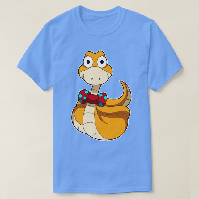 Snake with Tie T Shirt (Design framsida)