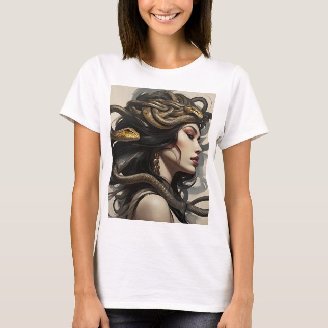 Snake Women art T Shirt (Framsida)
