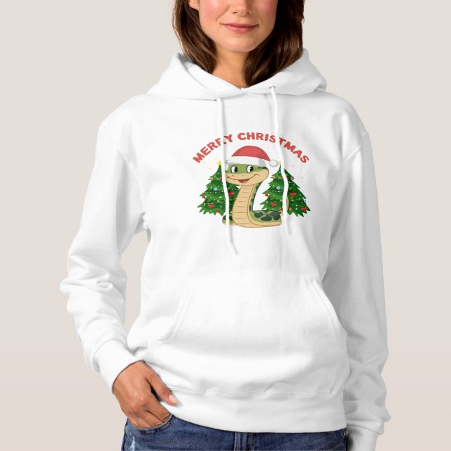 Snake Zodiac Year 2025 God jul T Shirt (Framsida)