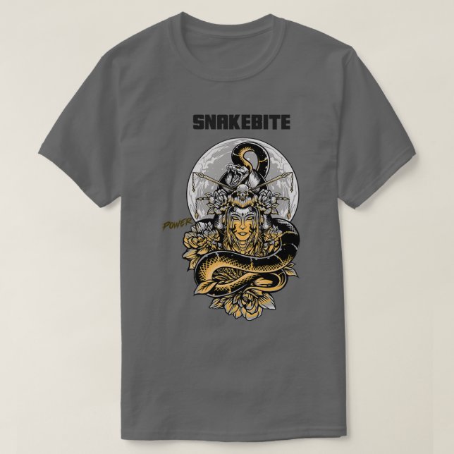 Snakebite T Shirt (Design framsida)